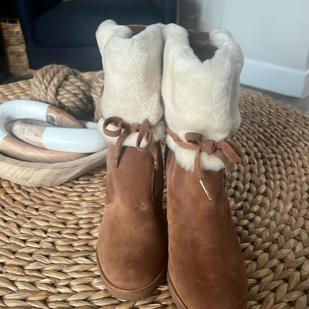 Michael Kors Suede Bootie